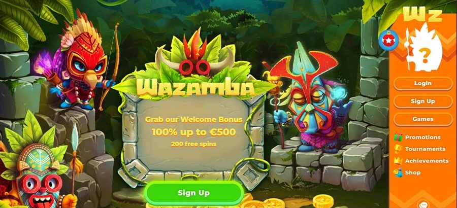 Wazamba interface